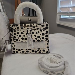 Brandon Blackwood Dalmation Kuei bag *white handle*